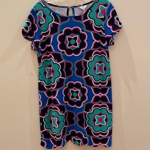 Crown & Ivy colorful print dress